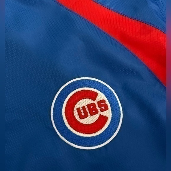 REEBOK | Chicago Cubs MLB full zip windbreaker jacket baseball blue -  size L - Picture 7 of 10